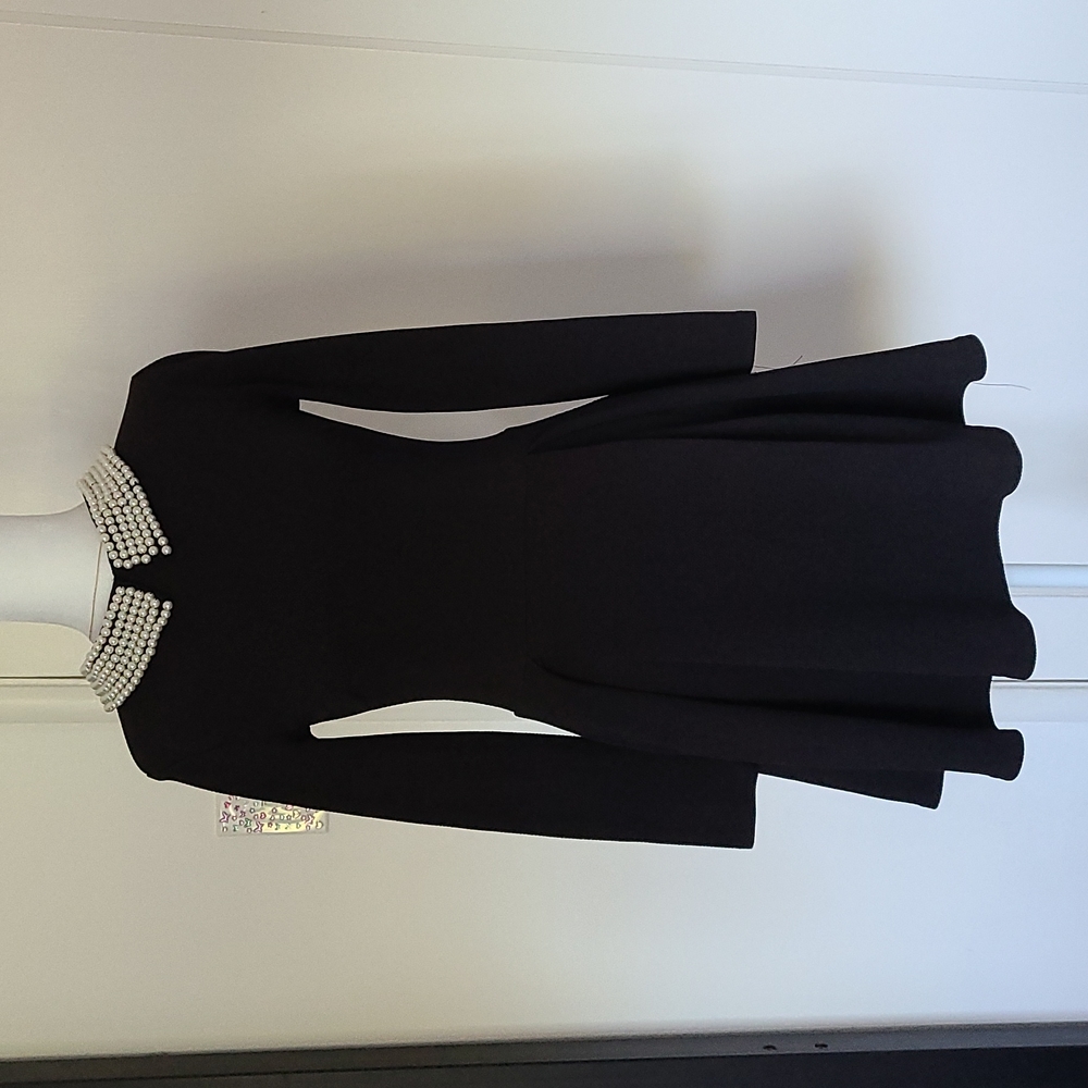 Aqua Black Dress